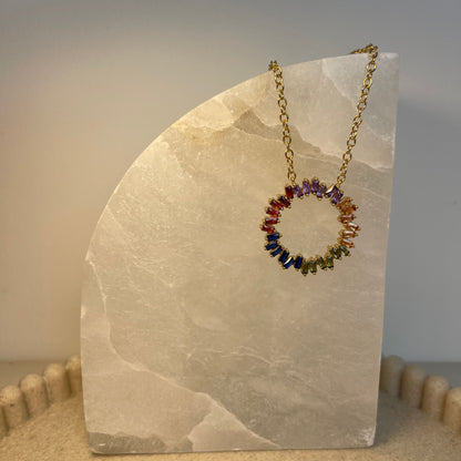 PASTEL RAINBOW NECKLACE