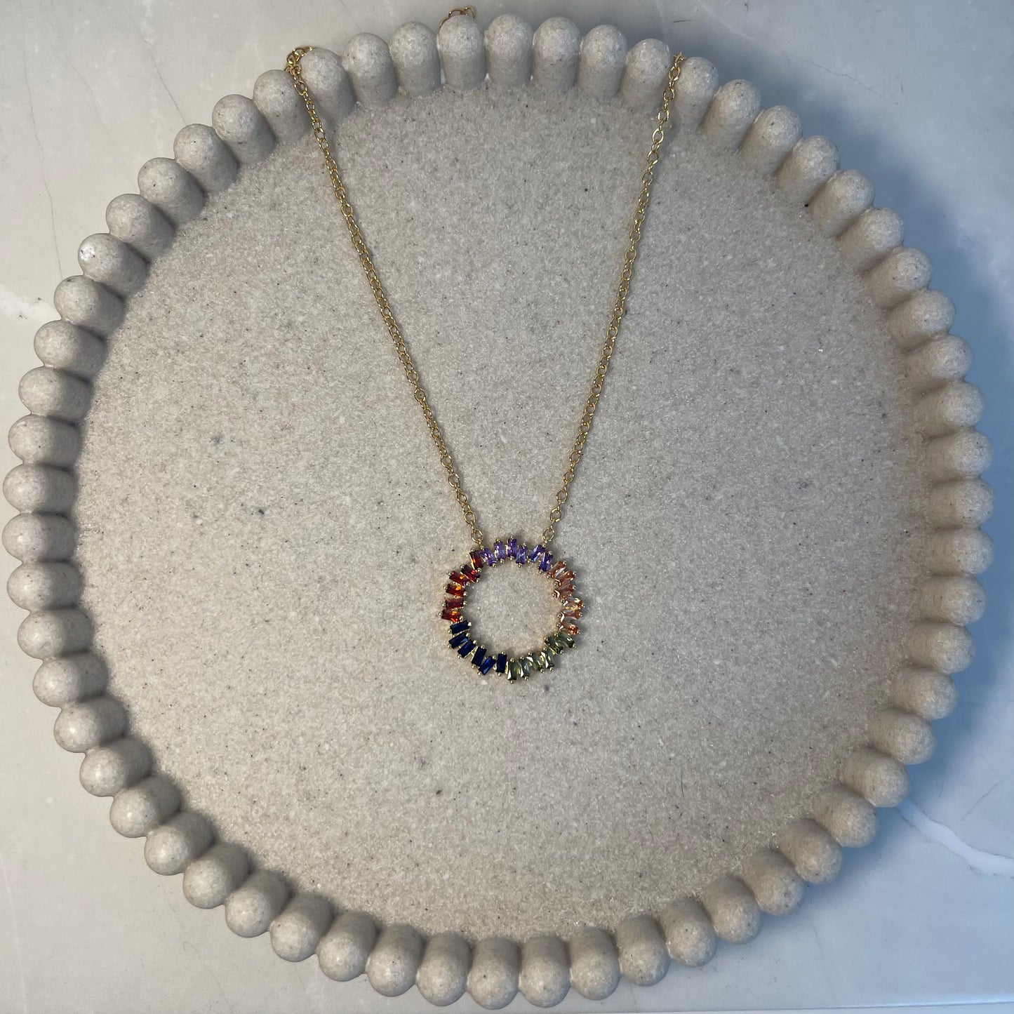 PASTEL RAINBOW NECKLACE